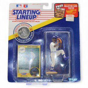 Kenner Starting Lineup 1991 Ramon Martinez Figurine & Card Special Edition Colle